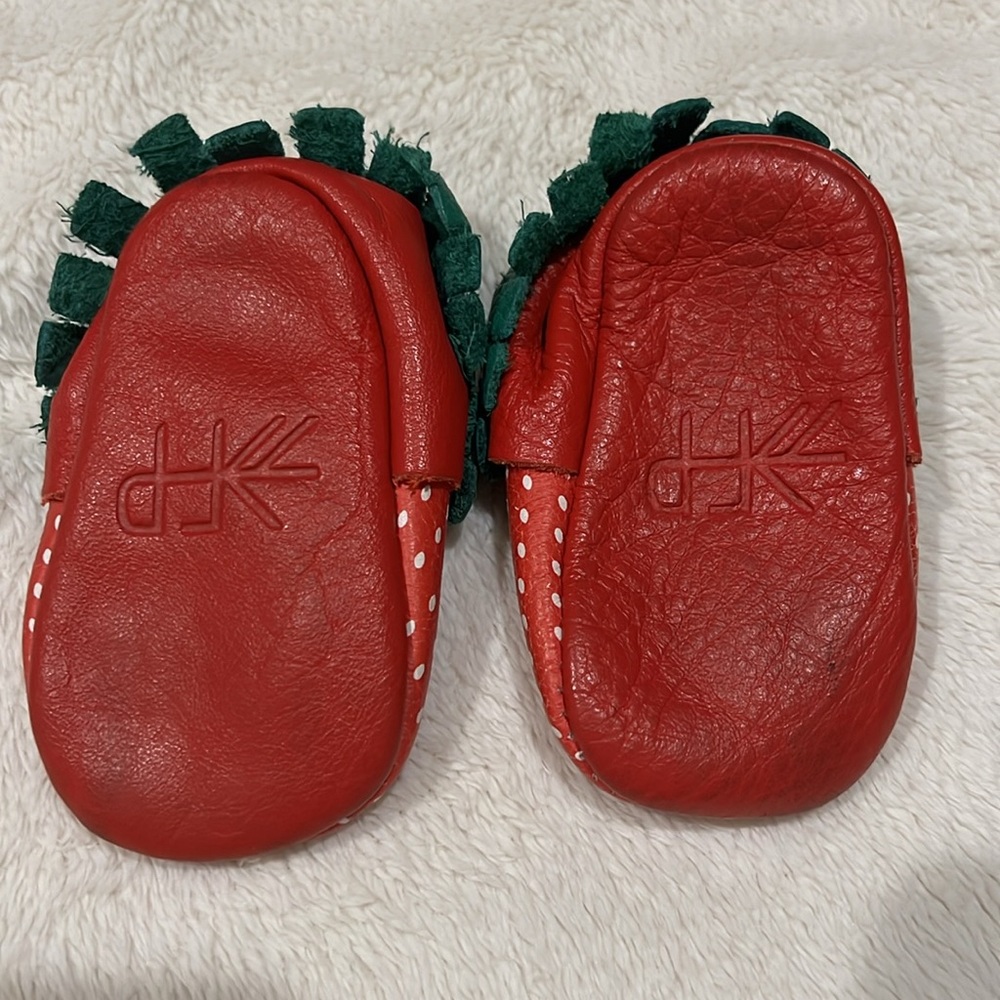 Freshly Picked Strawberry Shoes - Picture 2 of 3
